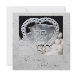 25th Anniversary Celebration invitation