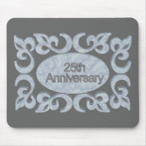 25th Anniversary Gifts Mouse Pad