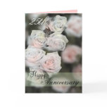 25th Anniversary greeting Card
