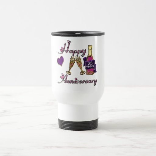 25th. Anniversary Mug