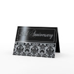 25th Anniversary Party (Chaucer/black silver) Cards
