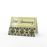 25th Anniversary Party Invite (Chaucer/champagne) Card