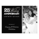 25th Anniversary Party - Photo Invitations