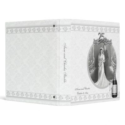 25th Anniversary Photo Keepsake Binder by malibuitalian