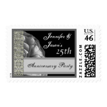 25th Anniversary - Shades of Silver Stamp