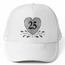 25th Anniversary - Silver Trucker Hat