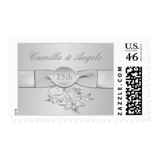 25th Anniversary Silver Postage stamp