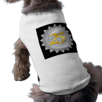 25th Anniversary Silver Seal Doggie Tee