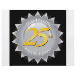 25th Anniversary Silver Seal Custom Flyer
