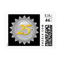 25th Anniversary Silver Seal Postage