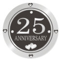 50th Anniversary Stickers from Zazzle.com