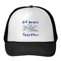 25th. Anniversary hats