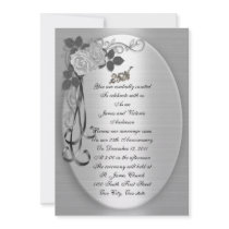 25th Anniversary Vow renewal Invitation