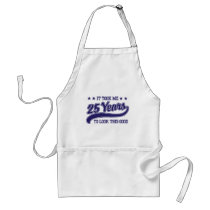 25th Birthday Apron