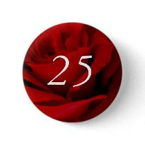 25th Birthday buttons by lollypopgirrrl 25th Birthday buttons