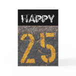 25th Birthday-Card