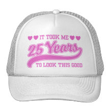 25th Birthday Hat