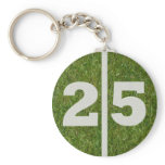 25th Birthday Party Favor Key Chains