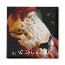25th December • Santa Claus • Magnet by SabineStGreetings 25th December • Santa Claus • Magnet