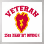25th ID Vet Print