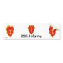 25th Inf Div bs/1 Bumper Sticker