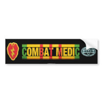 25th Inf. Div. Vietnam COMBAT MEDIC Sticker