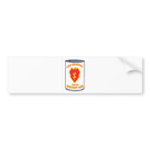 25th INFANTRY CAN OF WHOOP ASS Bumper Sticker