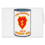 25th INFANTRY CAN OF WHOOP ASS Greeting Cards