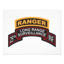 25th Infantry Division LRS Scroll, Ranger Tab Invite