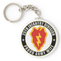 25th Infantry Wife Key Chain