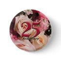 25th Wedding Anniversary Buttons by wedding_anniversary 25th Wedding Anniversary Buttons