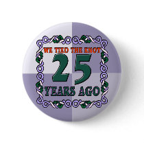 25th Wedding Anniversary Gifts Pins