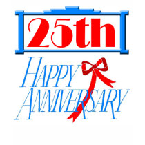 25th Wedding Anniversary Gifts t-shirts