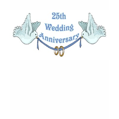 25th Anniversary Wedding Vows on 25th Wedding Anniversary Gifts Tee Shirts By Wedding Anniversary