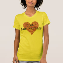 25th Wedding Anniversary Gifts Tshirts