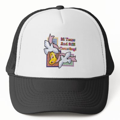 25th wedding anniversary gw hat by wedding_anniversary