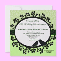 25th Wedding Anniversary invitations