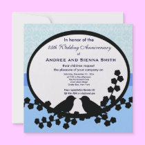 25th Wedding Anniversary invitations