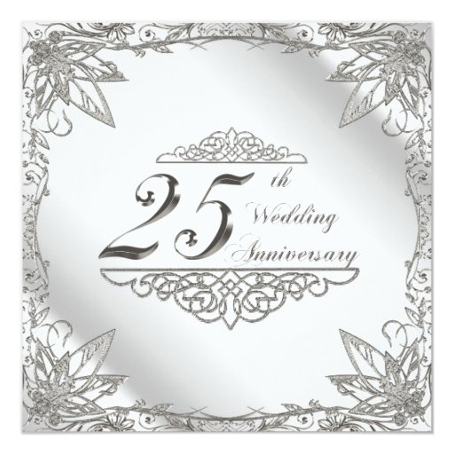 25th-wedding-anniversary-invitation-card-zazzle