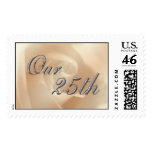 25th Wedding Anniversary Postage