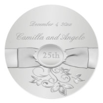 25th Wedding Anniversary Sticker