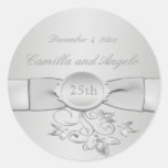 25th Wedding Anniversary Sticker