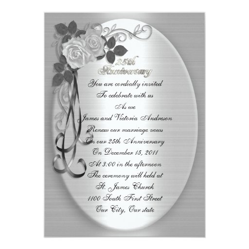 25th-wedding-anniversary-vow-renewal-white-roses-card-zazzle