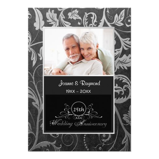 25to aniversario de boda del damasco negro y de pl comunicado personal  
