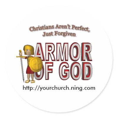 25zjxb9, ARMOROFGOD, http://yourchurch.ning.com Sticker by SolidGroundMinistry