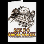 265 V8 Small Block Corvette Engine cards