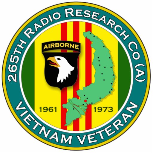 265th RRC - ASA Vietnam Acrylic Cut Out