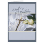 2684   25th Jubilee Cross & Roses Cards