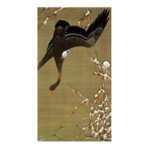 26. 芦雁図, 若冲 Wild Goose, Jakuchū, Japan Art Print
