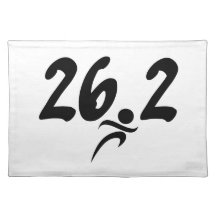 26.2 marathon placemats